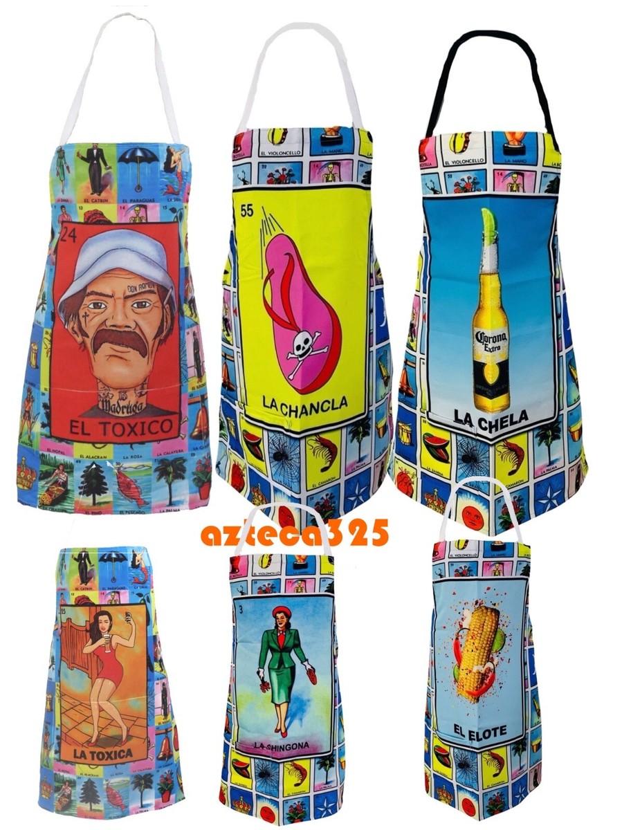 Mexican Loteria Card Cooking Apron Unisex | eBay