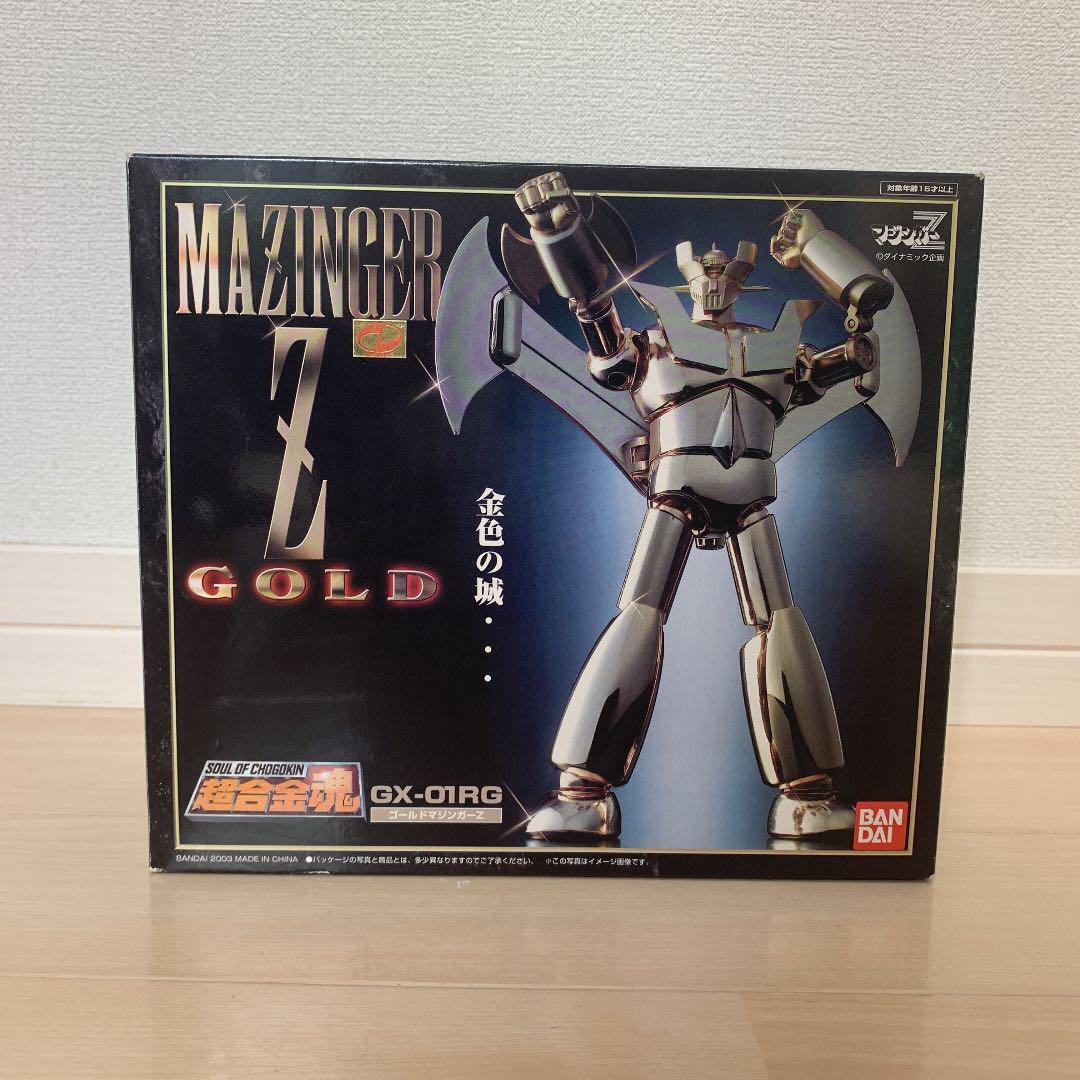 Soul of Chogokin GX-01RG Gold Mazinger Z Normal Edition