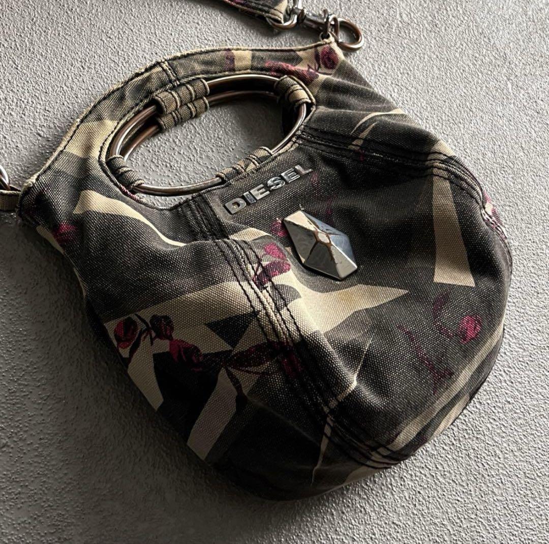 Diesel Men 1990s Archive Bag Military Shoulder Bag Luxury Stylish 