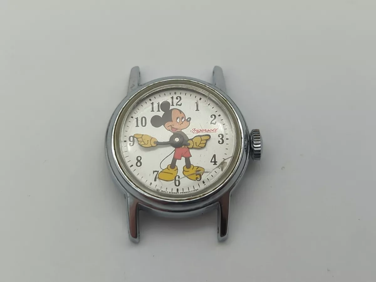 Mickey mouse mechanical best sale watch