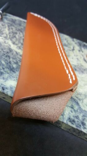 Knife Sheath Brown Leather Belt Pouch to 5 1/2" Fixed Blades Classic Hunting EDC - Picture 3 of 5
