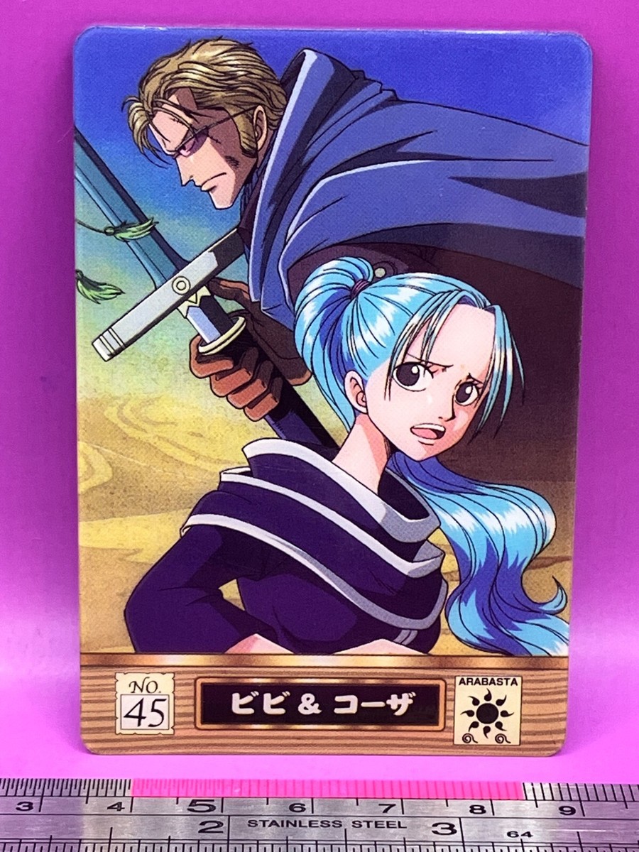 Nefeltari Vivi Koza 45 One Piece King of Pirates Gummy Card 2002