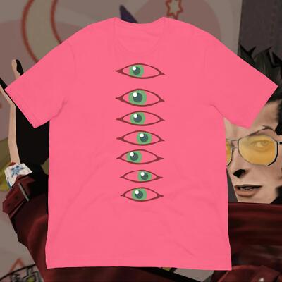 No More Heroes Travis Touchdown Shifty Eye Cosplay Shirt Suda 51 