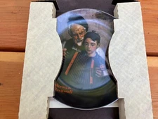 Norman Rockwell "The Music Maker" 1981 Plate by The Edwin M Knowles China Co.