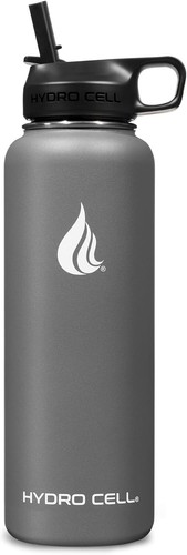 Stylish 40oz Stainless Steel Water Bottle with Straw - Perfect for Gym & Travel - Picture 4 of 10