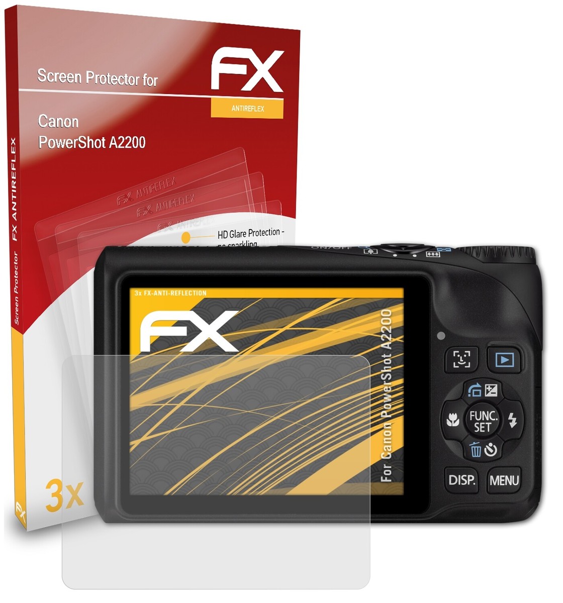 Protections D'écran Anti-reflets Et Anti-choc Pour Canon PowerShot G7 X Mark III - Lot De 2 - Marque AtFoliX