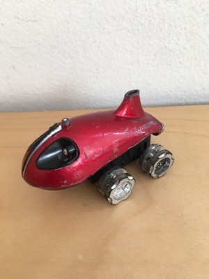 Gatchaman G-4 Diecast Buggy Vintage Eidai Bullmark Popy Super Alloy G-force