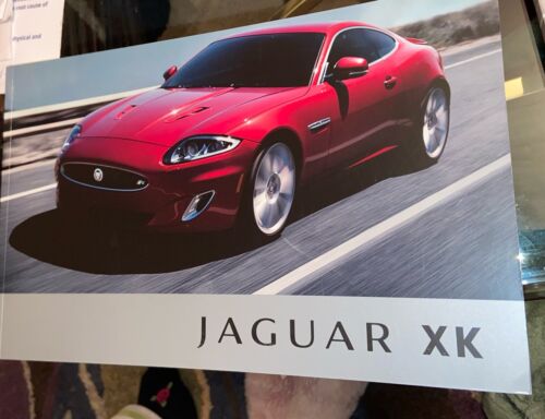Libro folleto de ventas de autos originales Jaguar XK XKR 2012 78 páginas - convertible XKR-S - Imagen 1 de 4