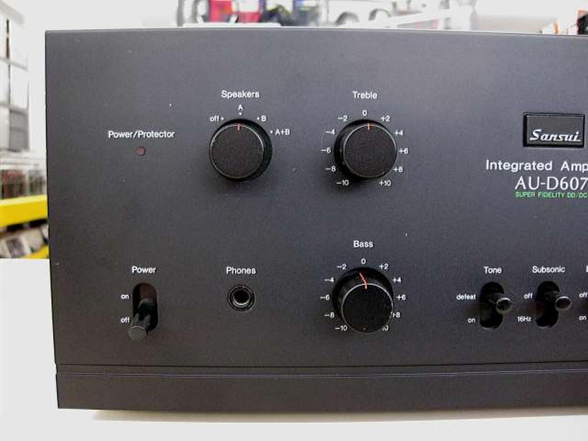 SANSUI AU-D607 | Stereo Integrated Amplifier from Japan | eBay