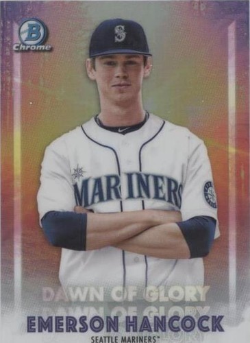 2020 Bowman Chrome Emerson Hancock Sparkle Refractor Auto /71 1st