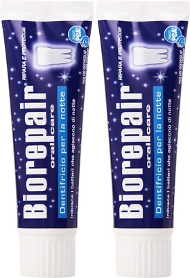 Biorepair: ''Dentifricio per la Notte'' (Intensive Night Repair) Toothpaste wit...