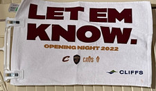 Cleveland Cavaliers Basketball RALLY TOWEL NBA  Let Em Know Playoff Team Slogan