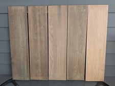 5 Antique Thin Poplar Wood Boards Project Lumber 5 1/4 X 21 3/4 X 3/16 Lot HM
