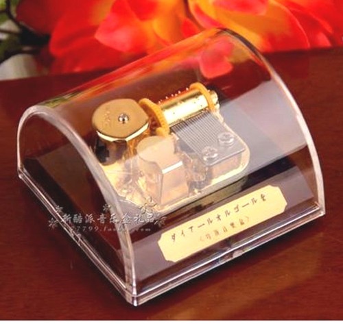 Semi Circle Wind Up Music Box Elfen Lied Lilium Ebay