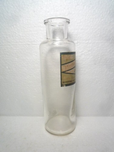 BOTELLA ANTIGUA FARMACIA SCHERING KAHLBAUM ALEMANIA 1925 - 1941 - Imagen 7 de 14