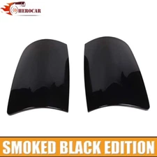 🌟 For 2009-18 Dodge Ram Blackened Tail Light Lamp Covers L+R 2PCS Overlay Trim