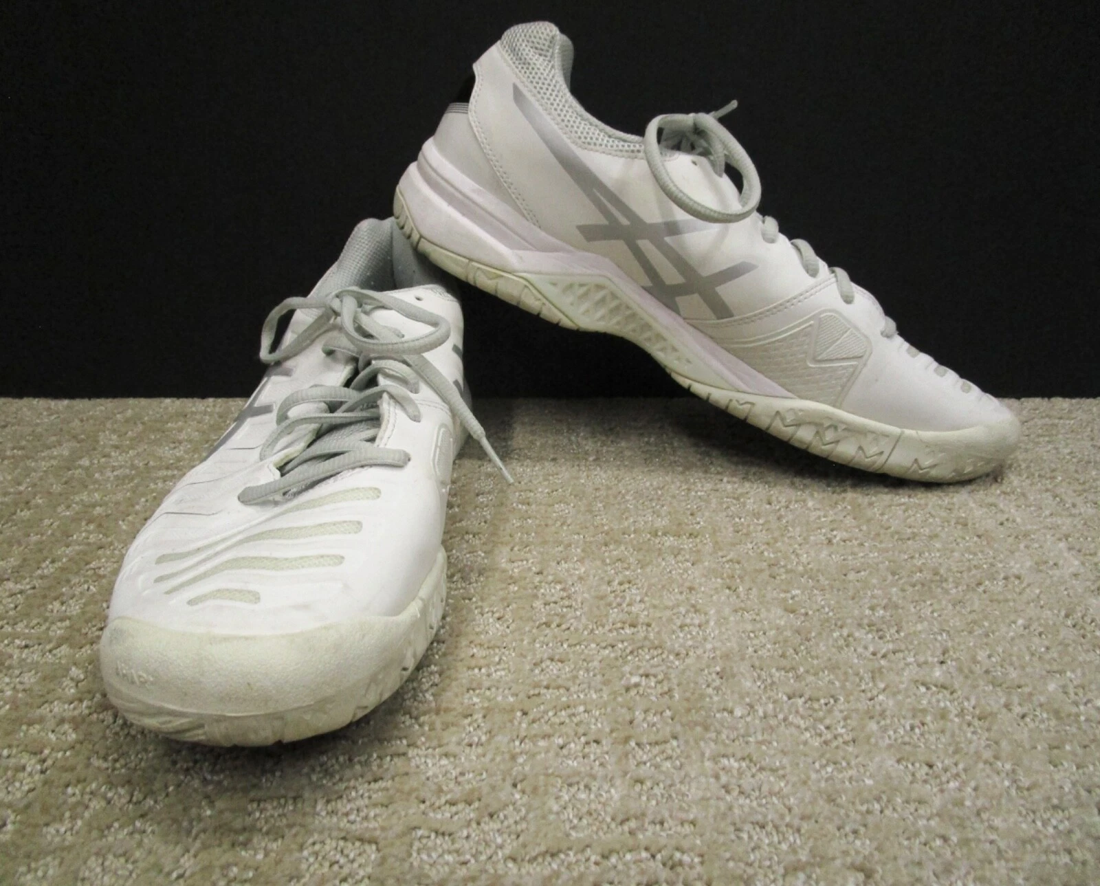 Scarpe ASICS Uomo 10.5 Bianco Gel Challenger 11 Running Sneakers Atletiche E703Y