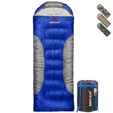 Adult Winter Cold Weather Sleeping Bag w. Comp Sack - 0 degree Waterproof 4S