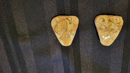 Lote de joyería de disfraz vintage juegos de alfileres de bufanda y pendientes con clip diamantes de imitación - Imagen 6 de 12