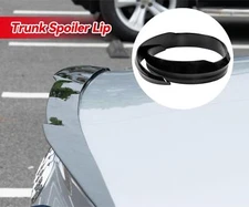 Car Rear Roof Lip UNIVERSAL Spoiler Wing Closs Black Tail Trunk V-Style,45 "