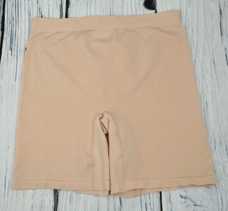 Breezies Sin Costuras Control Pierna Larga Panty Modelador Faja Prendas Modeladoras Sólido Desnudo L Foto 4 de 4