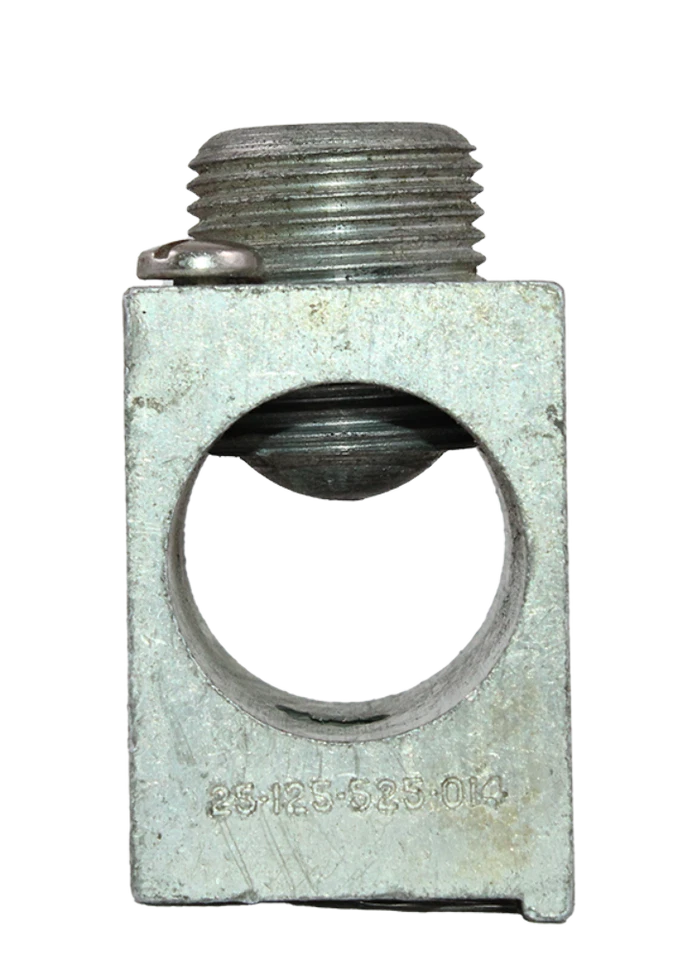 Morris 25-125-525-014 Lug 1/0MCM 1 Port 1 Hole Aluminum - Image 3 of 4