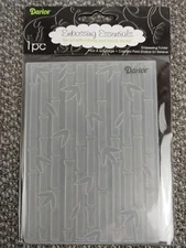 Darice Embossing Essentials Folder 1217-58 Bamboo Hobby Paper Craft Scrapbooking