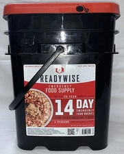 READYWISE 2 WEEK 14 DAY FOOD SUPPLY 25 YEAR EMERGENCY FOOD BUCKET KITTED 2024