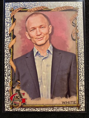 2023 Topps Allen & Ginter Jefferson White #268 silver Frame Portrait Case Hit