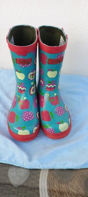 *Hatley* Rain Boots Gr. 30 Mädchen Gummistiefel Regenstiefel Sehr Gut Gebraucht 