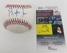 ROBERT PUASON SIGNED RAWLINGS MLB MAJOR LEAGUE BASEBALL OAKLAND ATHLETICS JSACOA