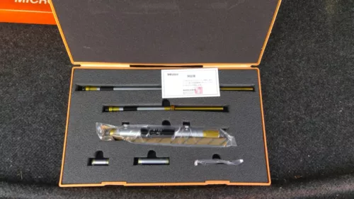 Brand New, Mint Condition Vintage Mitutoyo 9-12" Outside Micrometer, 104-970