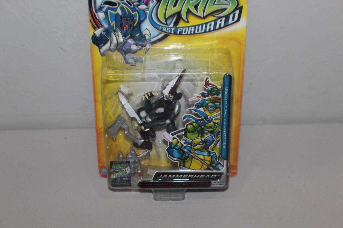 Playmates TMNT Jammerhead Fast Forward Figure MOC Ninja Turtles