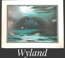 Wyland, 11" x 14" Fine Art Calender Print. Mounted on Acid Free Foam Core. NEW!