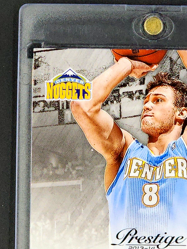 2013 Panini Prestige Bonus Shots Autografo Rosso #70 Danilo Gallinari Auto/25 - Foto 3 di 10