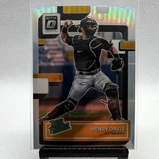 2022 Panini Donruss Optic Rated Prospect #RP-3 Henry Davis Holo Silver Pirates