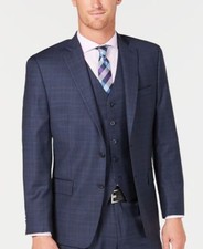 Button Suit Jacket Blazer Sport Coat 