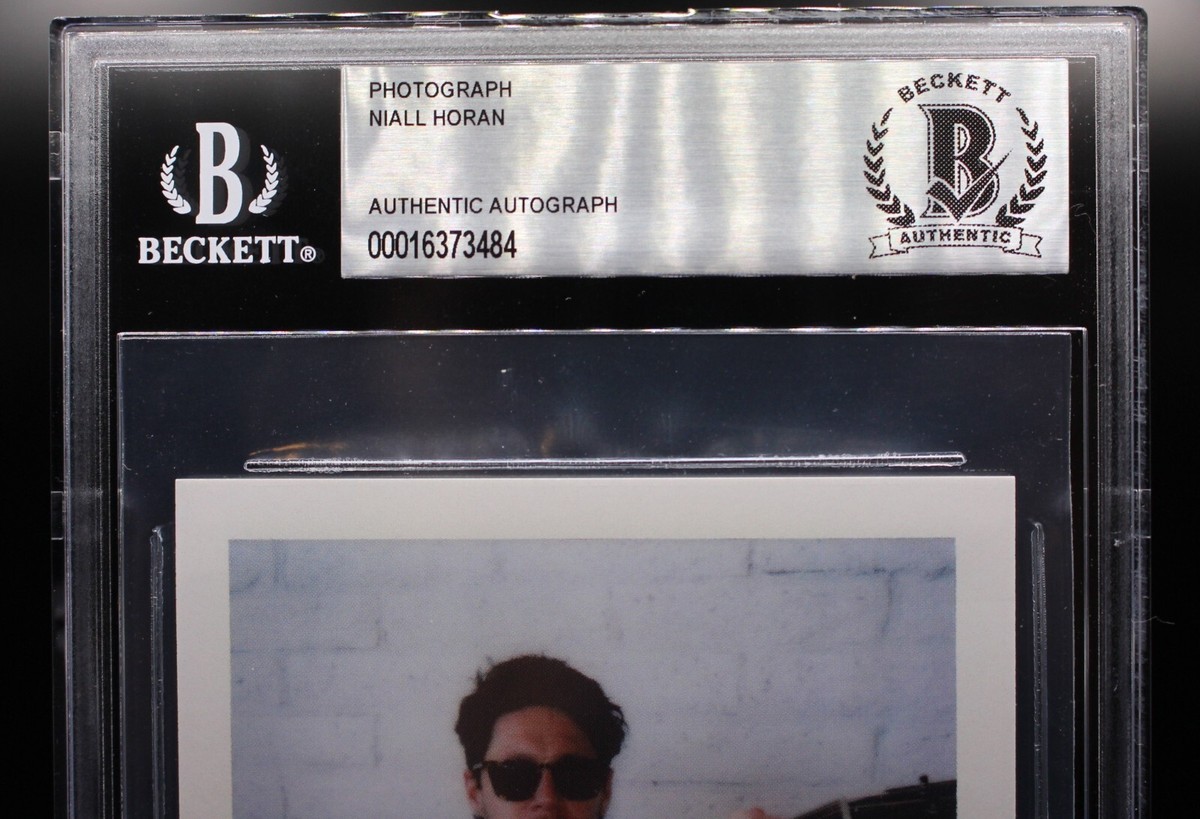 NIALL HORAN ONE DIRECTION SIGNED THE SHOW POLAROID PHOTO