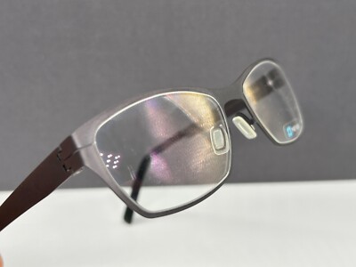 Meyer Brille Damen Grau Oval Titan Rechteckig 3084 Vollrand NP:399 