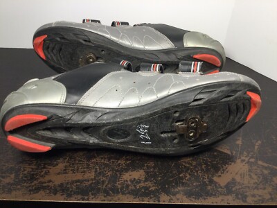 Forte CR320 Gray Red Mountain Biking Cleat Cycling Shoes  display picture 1