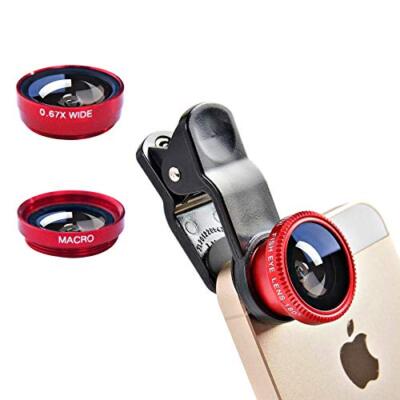 In Cell Phone Fisheye Lens Wide Angle Camera Lens for iPhone
