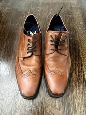 Men's Size 12 -- Wing Tipped Dress Shoes, Brown