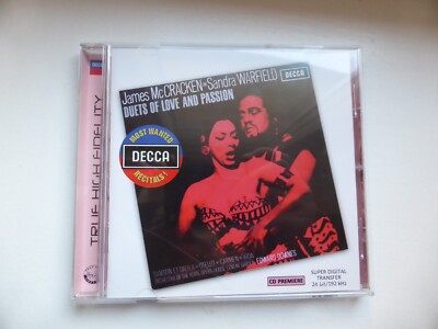 CD James McCracken Sandra Warfield Duets of Love and Passion (dmwr)  SXL 6144
