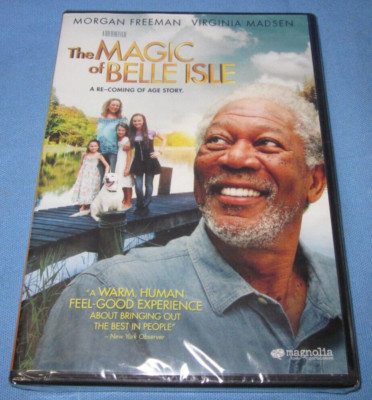The Magic of Belle Isle (DVD)(2012) .. Morgan Freeman, Virginia Madsen
