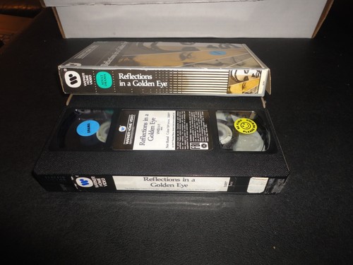 Reflections In A Golden Eye (VHS, 1967) Marlon Brando Rare Erotic Thriller HTF - Picture 3 of 4