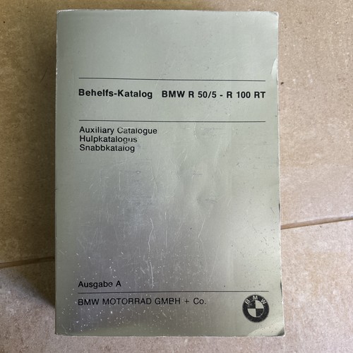 BMW Motorrad Parts Catalog R50/5-R100RT