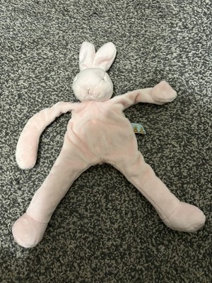 Bunnies by the Bay Hase Häschen rosa Trösterdecke Decke Doudou Schnuller 