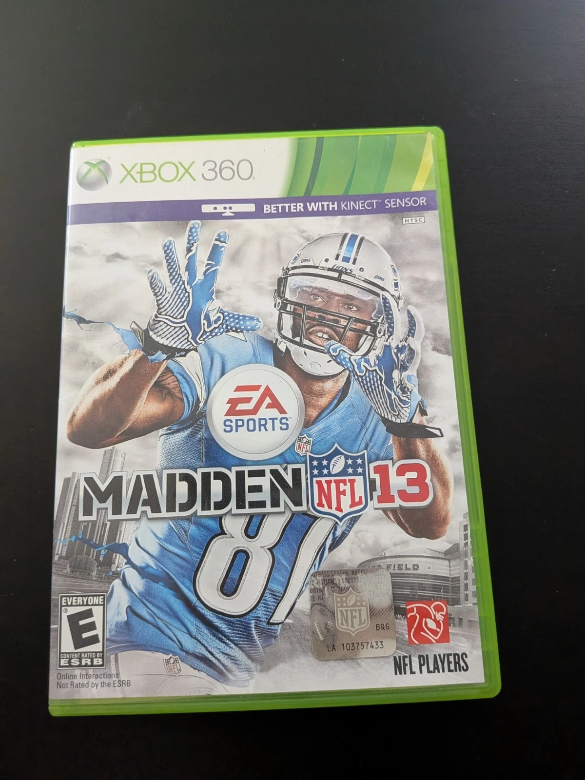 Madden NFL 13 Microsoft Xbox 360 2012 CIB Tested Video Game