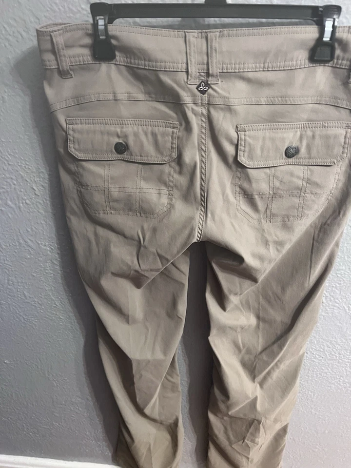 PrAna Pants Womens Size 8 Tannish Olive Hiking - Image 3 of 4