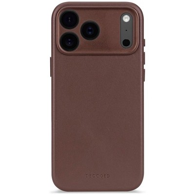 Decoded Leather Backcover iPhone 17 Pro Max Chocolate Brown Schutzhülle